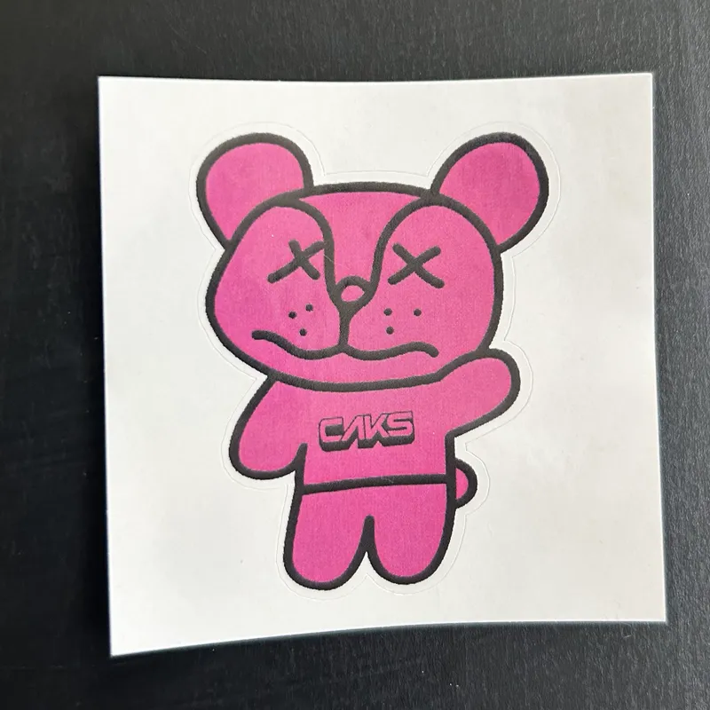 (4) Pack 1.5" x 2" Colorful CVKS Mascot Stickers