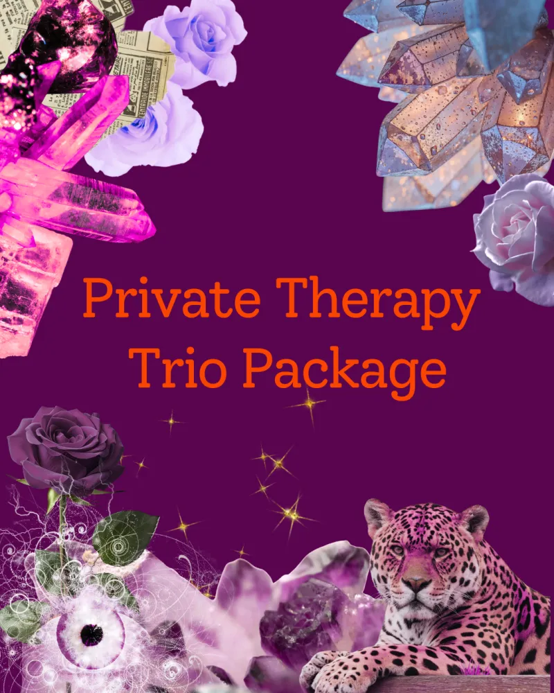 Trio Package. Therapy sessions with Cass Barrie 