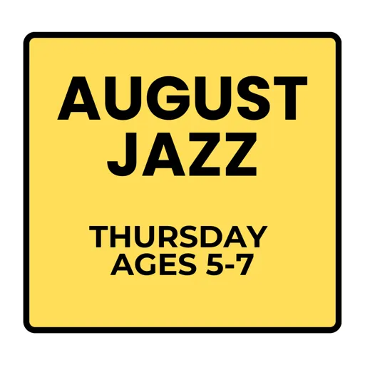 Thursday Recreational Jazz (Ages 5-7) Summer- August Programs