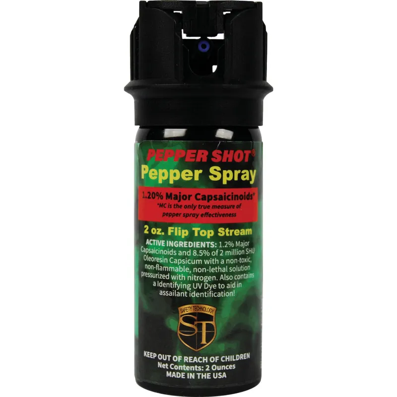 Pepper Shot 1.2% MC 2 oz Stream with Flip Top