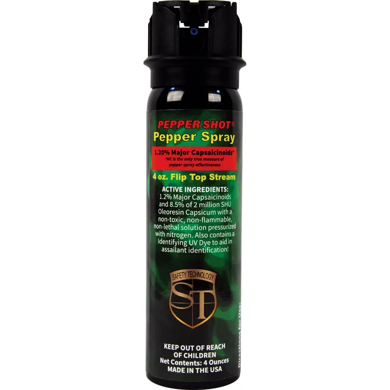 Pepper Shot 1.2% MC 4 oz Stream with Flip Top