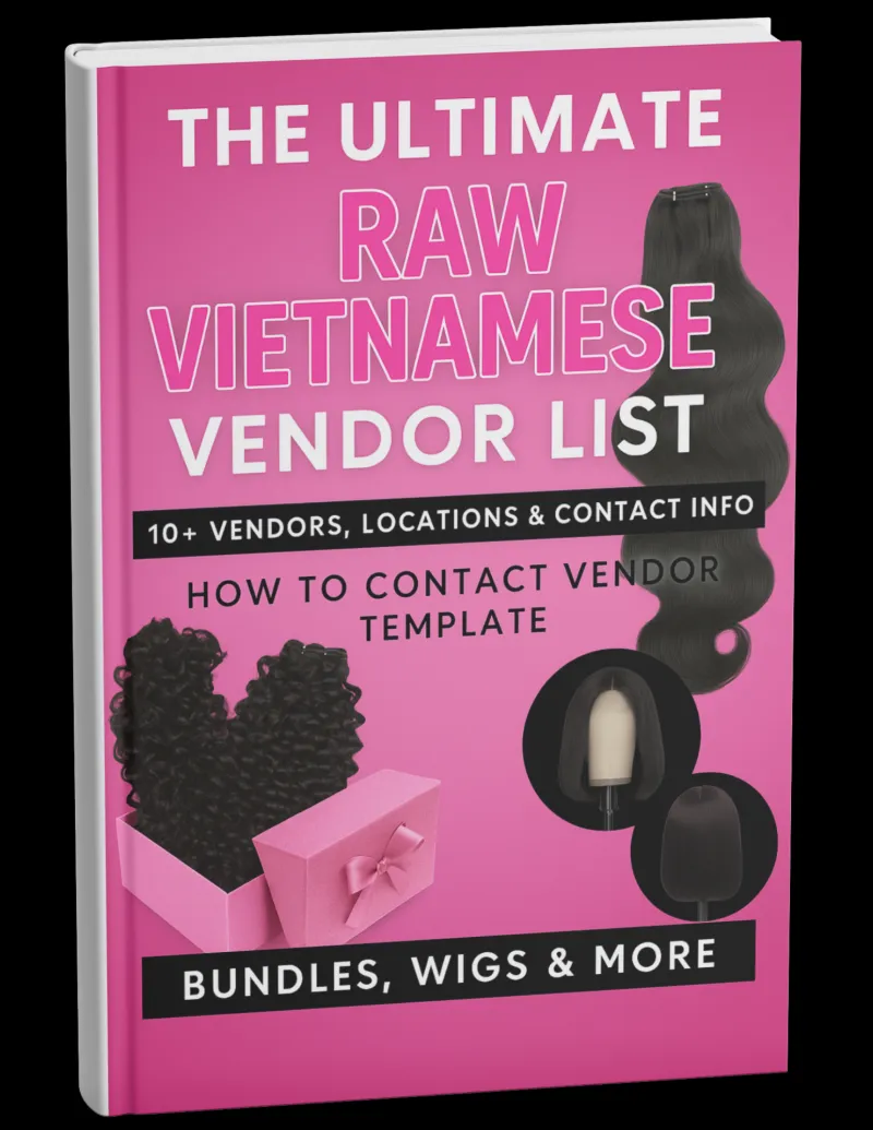 Raw Vietnamese Hair Vendor List