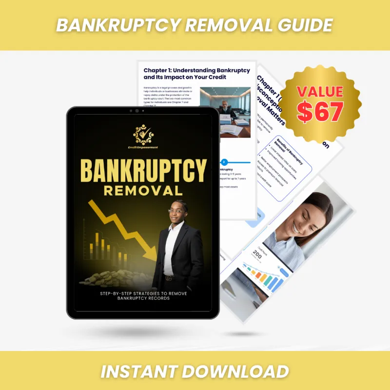 Bankruptcy Removal Blueprint: Your Step-by-Step Guide to Clean Credit