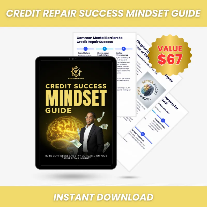 Credit Repair Success Mindset Guide