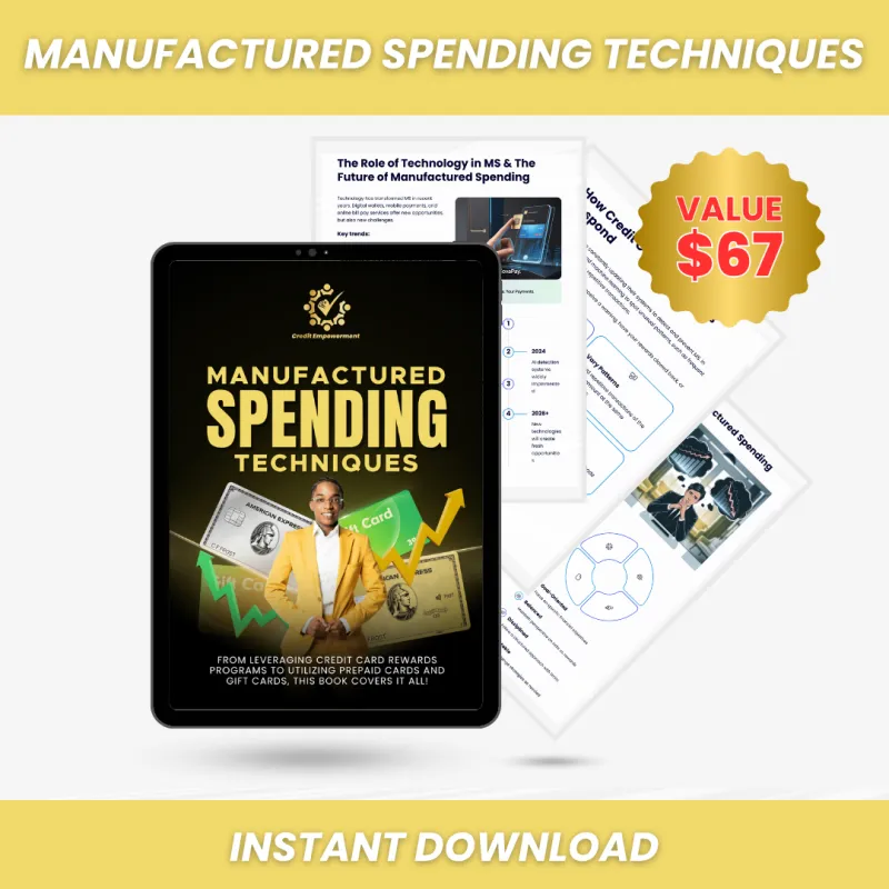 MANUFACTURED SPENDING TECHNIQUES - BLUE