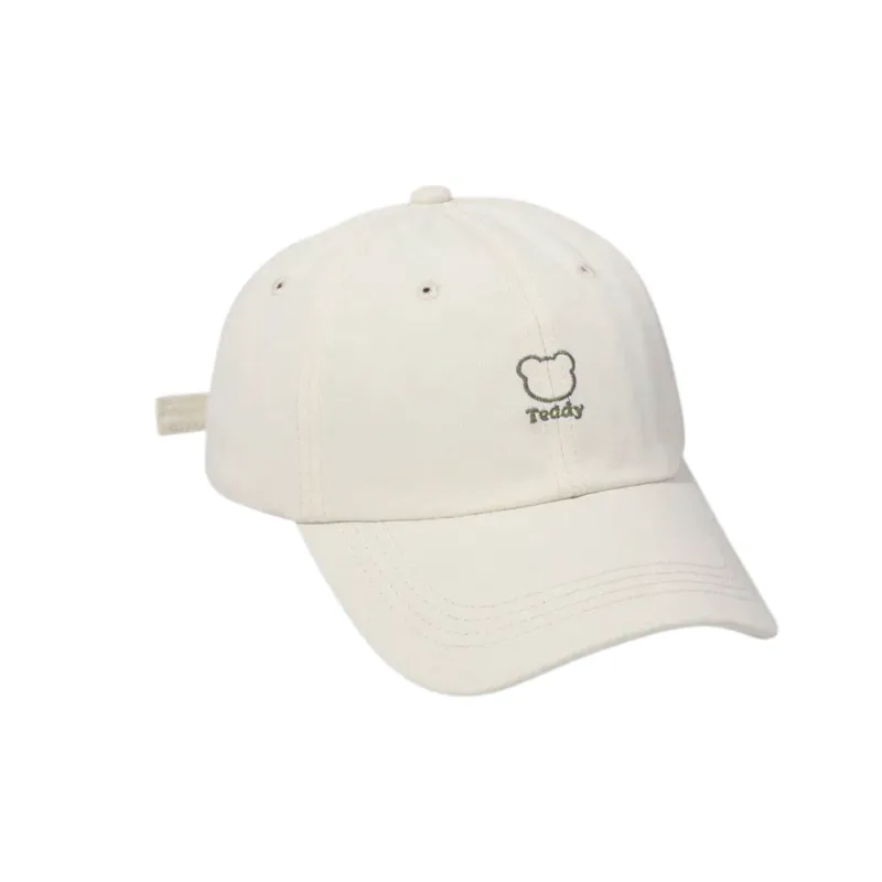 Fashion Bear Baseball Cap - Letter Embroidery 