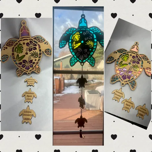Sun catcher Turtle