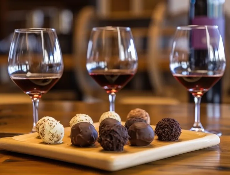 Maridajes Chocolate y Vino