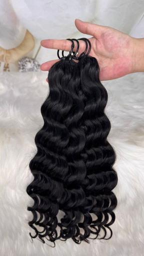 Crochet Loose Curl Human Hair