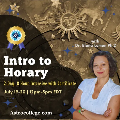 Intro to Horary Astrology 2-Day Workshop