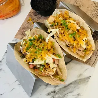 Tacos lateral cerdo - res 2 u