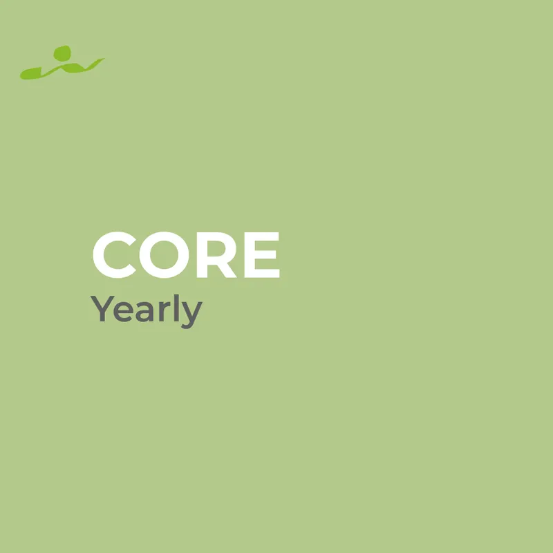 BREATHE. BALANCE. MOVE. CORE (Yearly) Offer