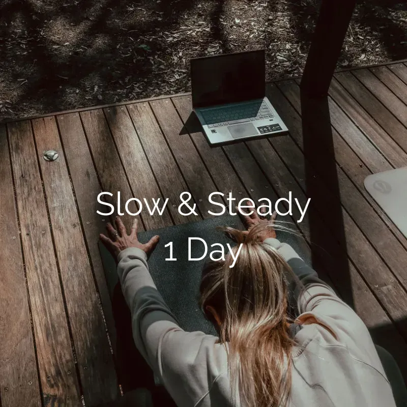 Slow & Steady 1 Day Retreat