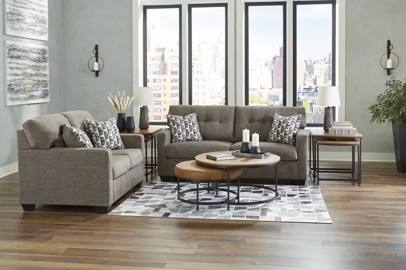 2 PC SOFA & LOVESEAT