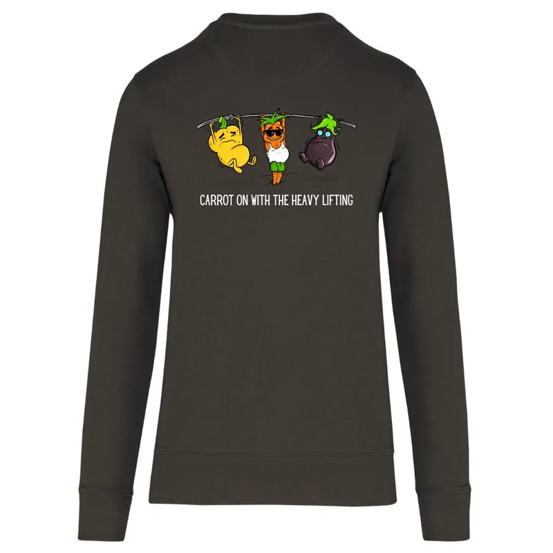 Dunne sweater Carrot on with the heavy lifting