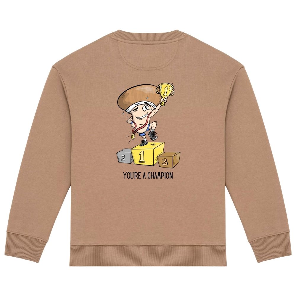 Kids sweater You're a champion