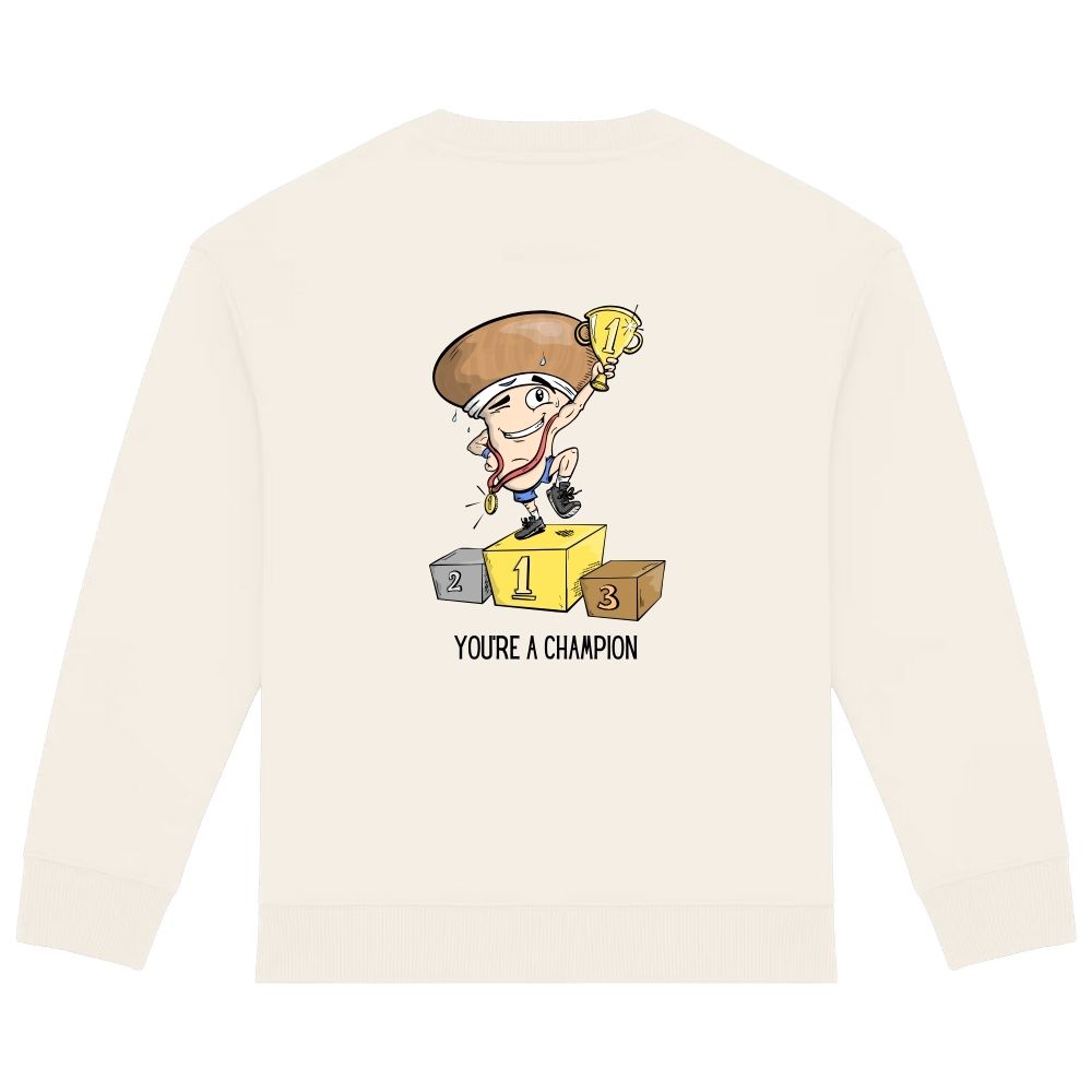 Kids sweater You're a champion