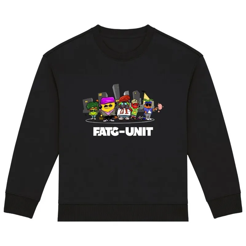 Kids sweater front FATG-Unit