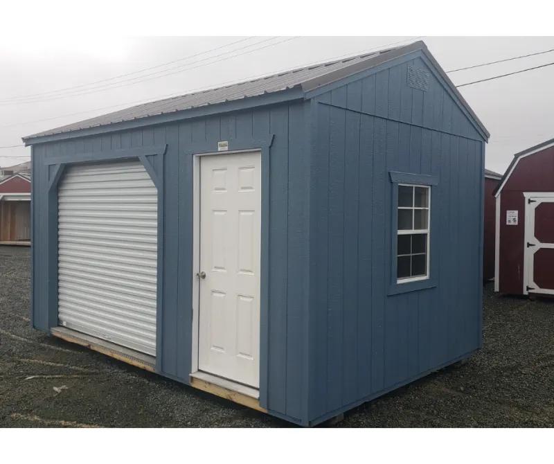 Prebuilt Side Utility Garage 10 x 16