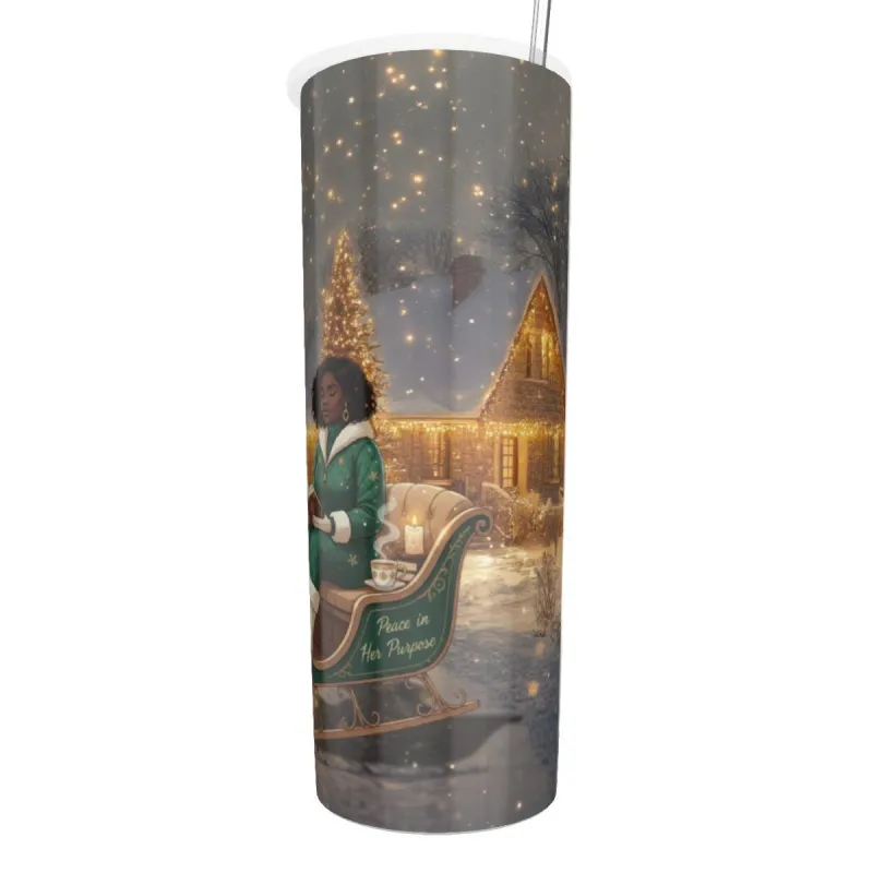 Peace in Her Purpose Tumbler