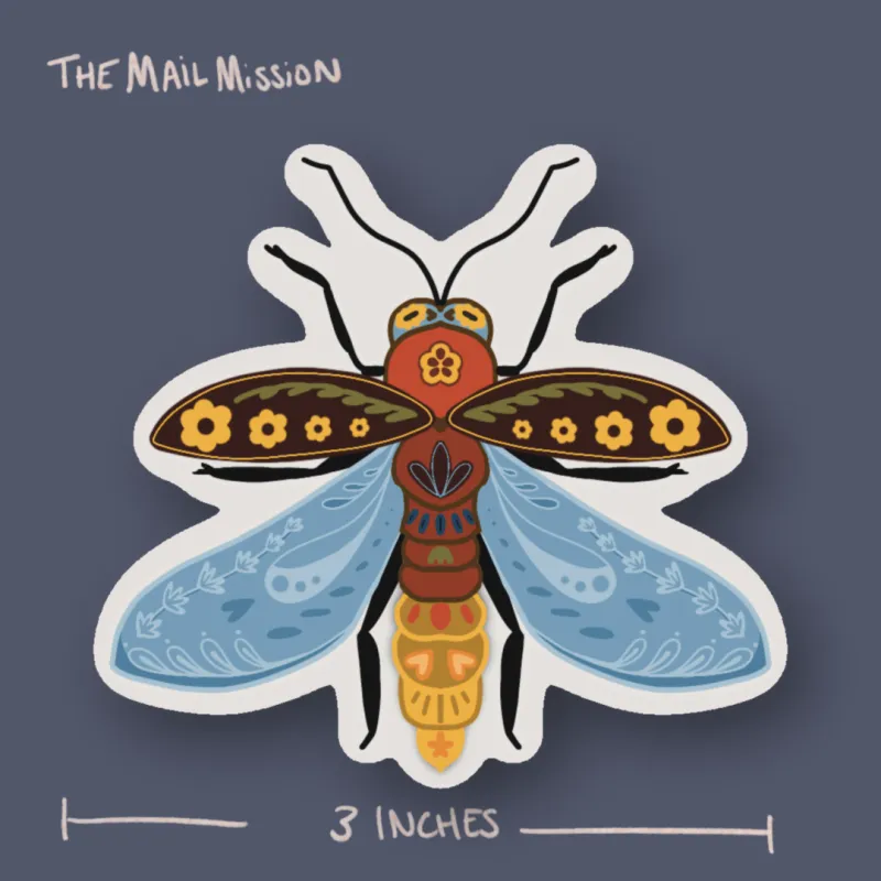 Lightning Bug Sticker
