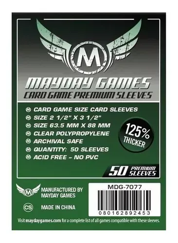 Micas Mayday 63.5 x 88 mm