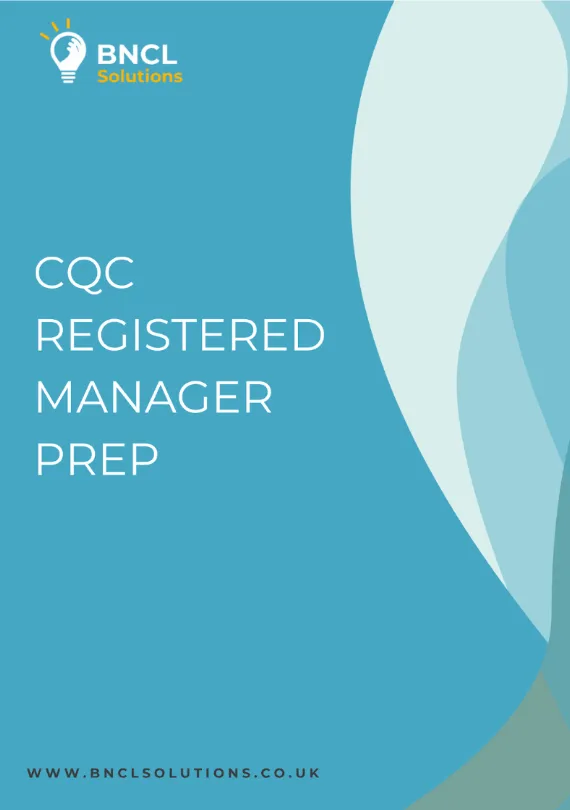 CQC Registered Manager Prep Workbook
