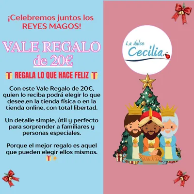🎁VALE REGALO 20€🎁