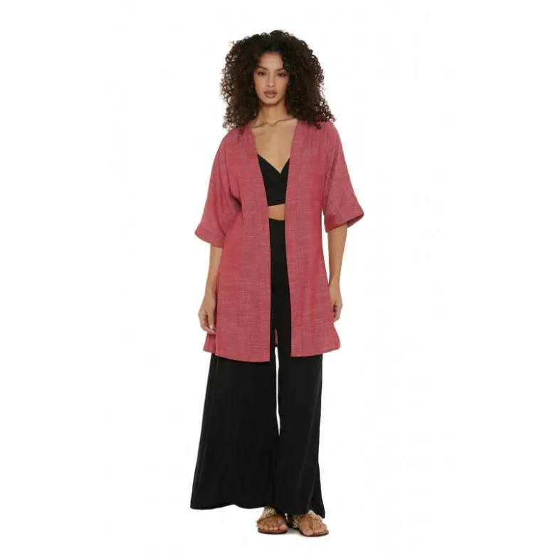 🌺 Kimono Brisa de Coral✨