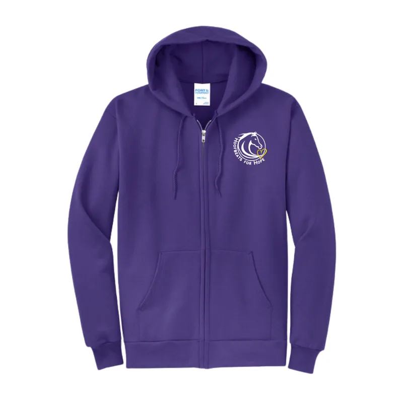 Unisex Fleece Full-Zip Sweatshirt