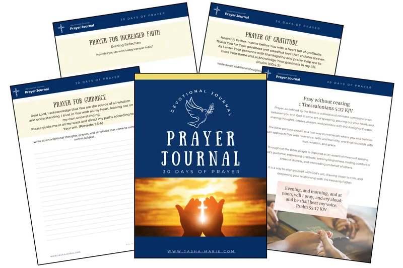 Prayer Journal 30 Day Devotional