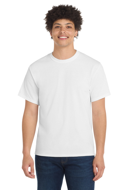 Full Color, Full Back and Front Chest Imprint / CORE Blend Tee 50-50 