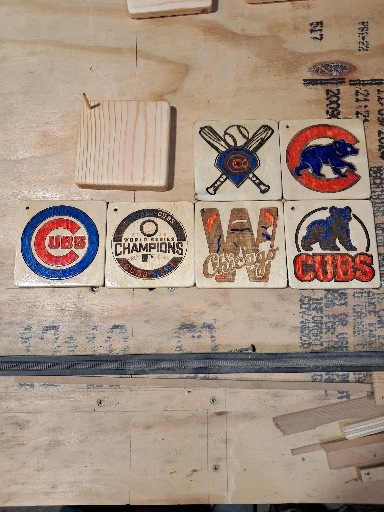 Chicago Cubs Coasers Pick Your 4