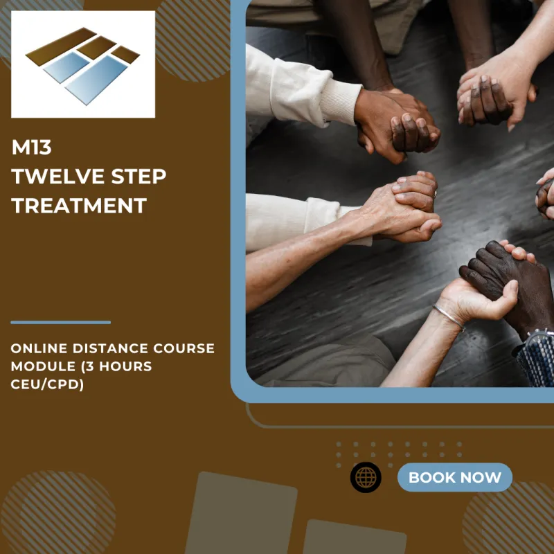 M13 Twelve Step Treatment - 4 Hours CEU/CPD