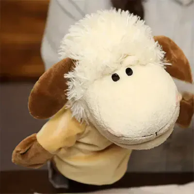 Cuddly Plush Animal Toys - Hand & Finger Story Puppets