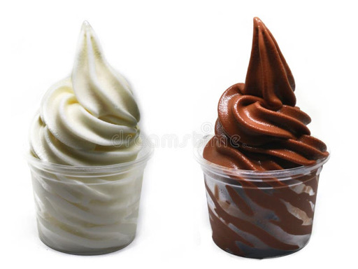 Ice Cream Cup Chocolate Or vanilla