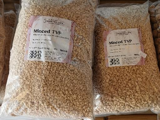 Minced Tvp - 1/8” - Country Life Natural Foods