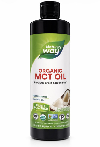 MCT Oil - Natures Way - 16 Oz 