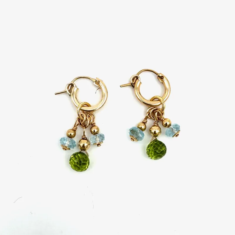 Elemental Gemstone Earrings | Small