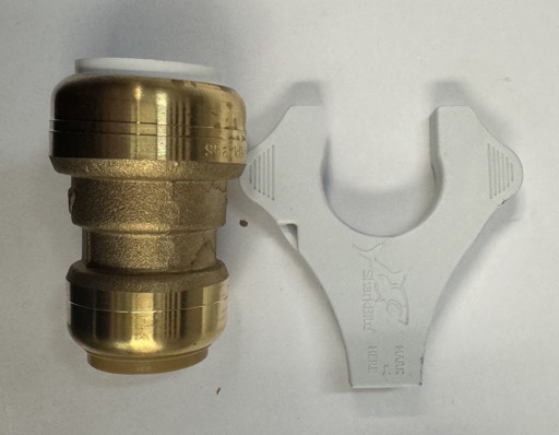 1/2” PVC X 1/2” CTS PUSH-FIT connects to pvc x copper, cpvc & pex