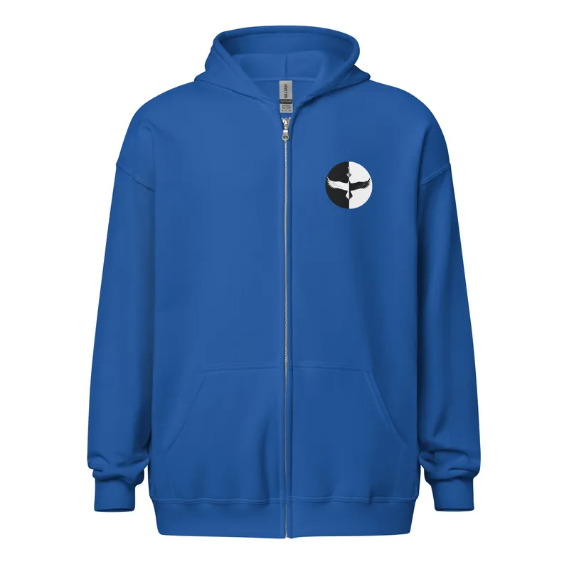 Zip Hoodie! Single or Double-Sided: F&TF / "Beautiful, Terrible" Hawk