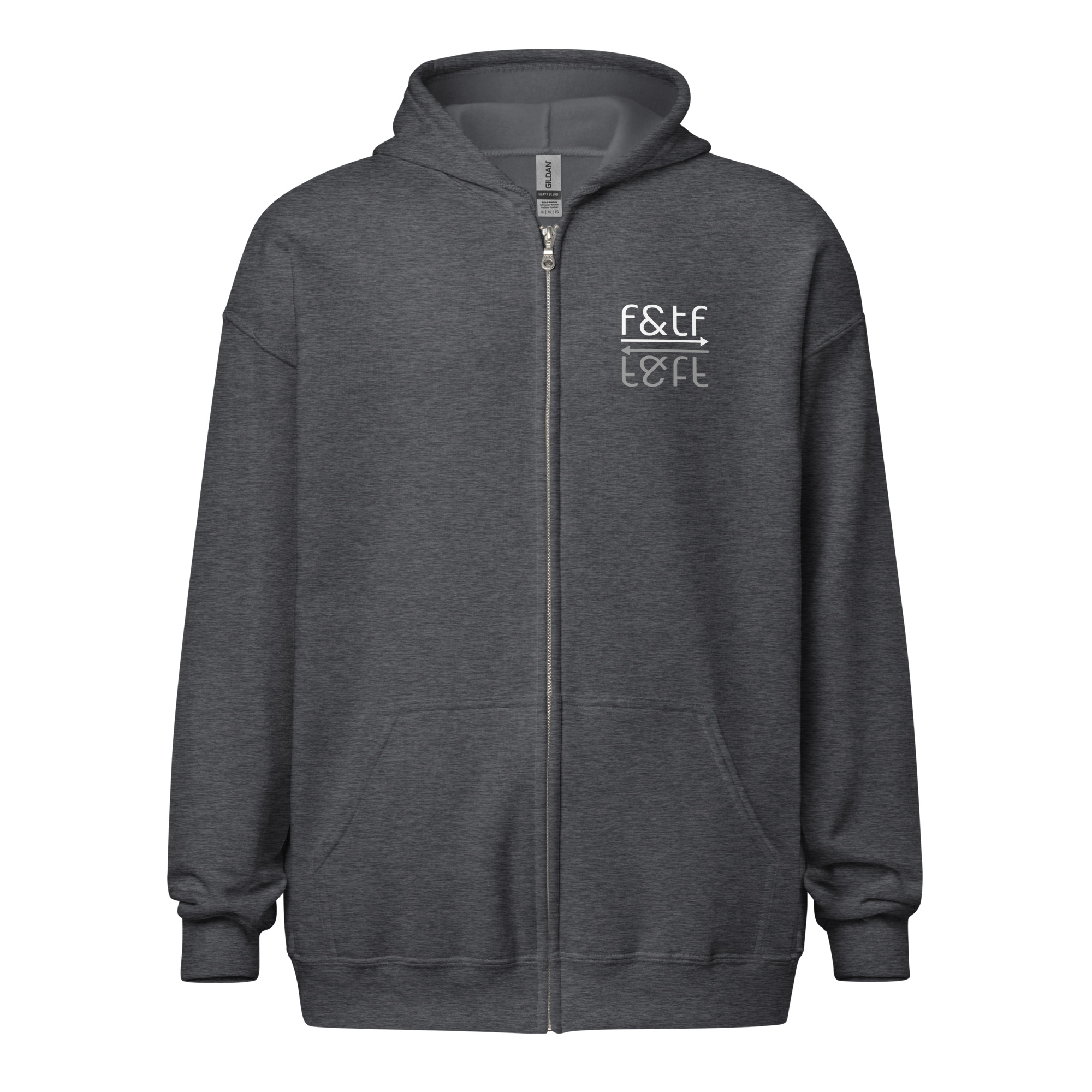 Zip Hoodie! Single or Double-Sided: F&TF / "Beautiful, Terrible" Hawk
