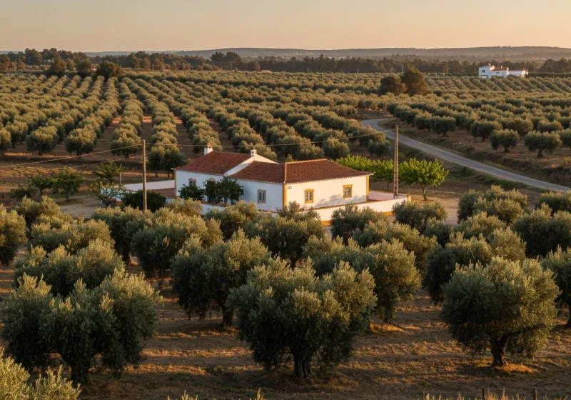 Imóvel vendido no Alentejo: Pequena Quinta com Olival localizado em Estremoz, Alentejo
