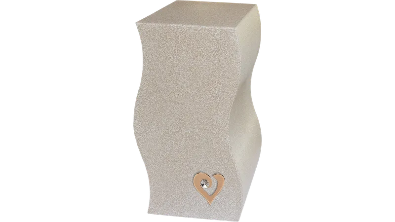 Union compagnon petit cœur - Beige
