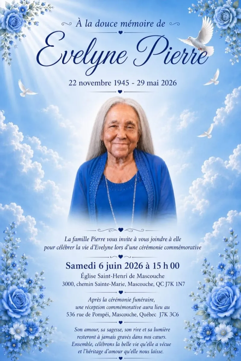 Souvenir de Evelyne Pierre — Photo 1