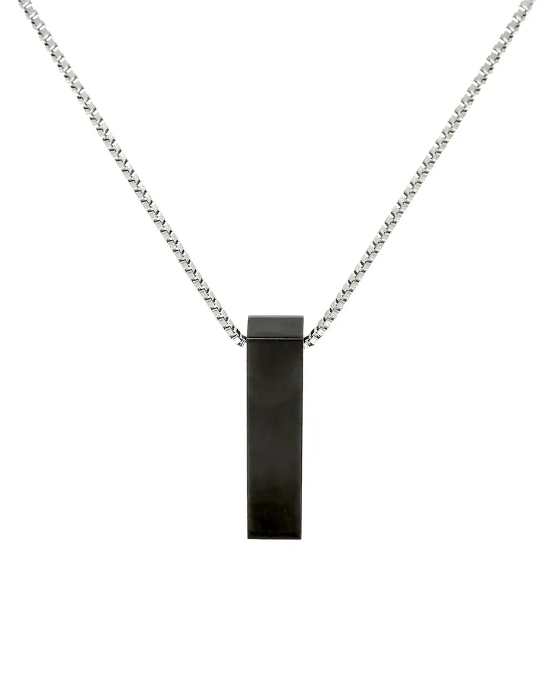 Pendentif bloc noir