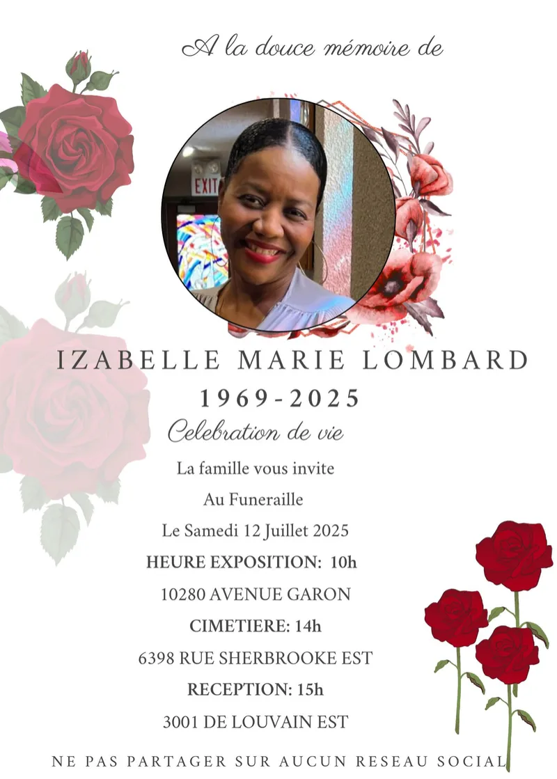 Souvenir de Izabelle Marie Lombard — Photo 1