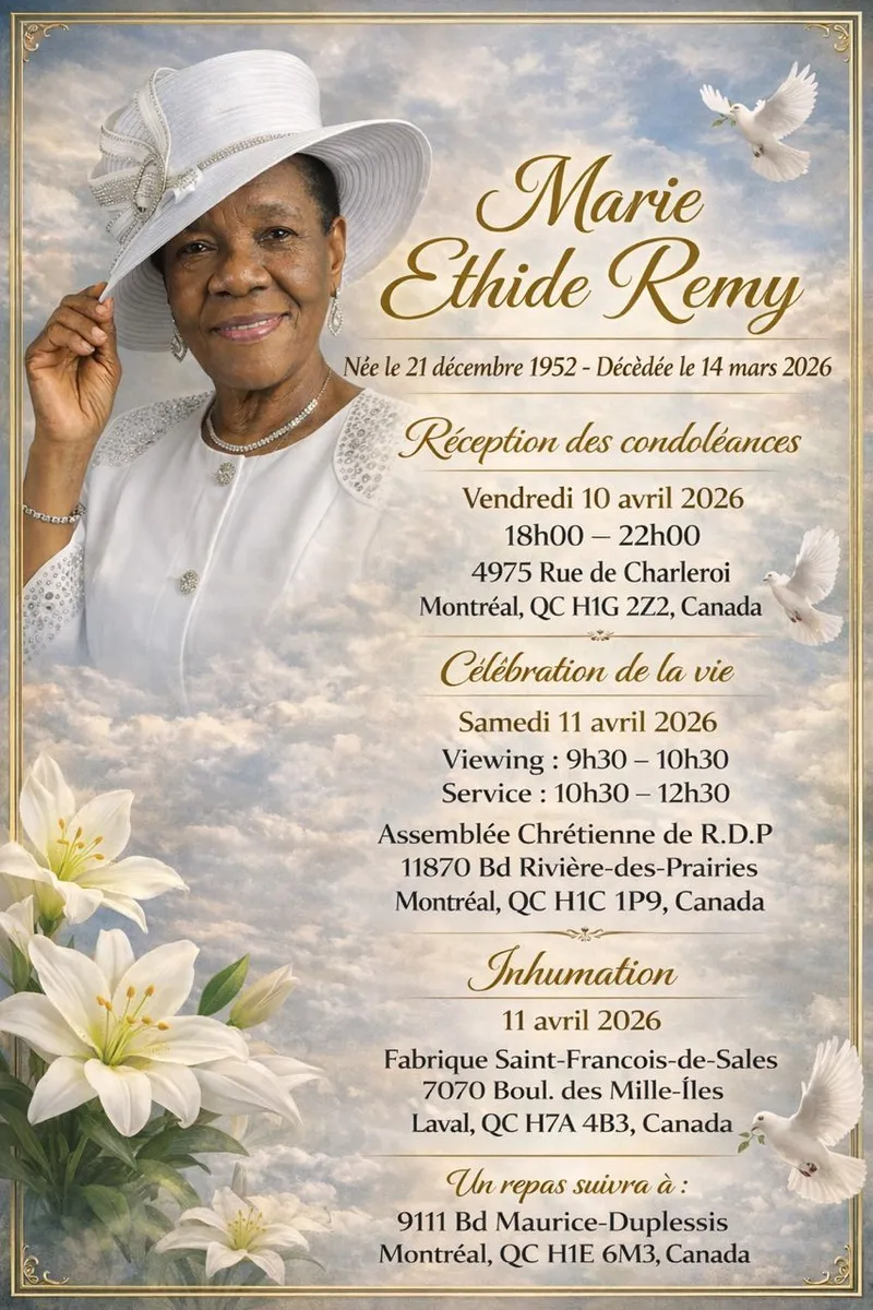 Souvenir de Marie Ethide Remy — Photo 1