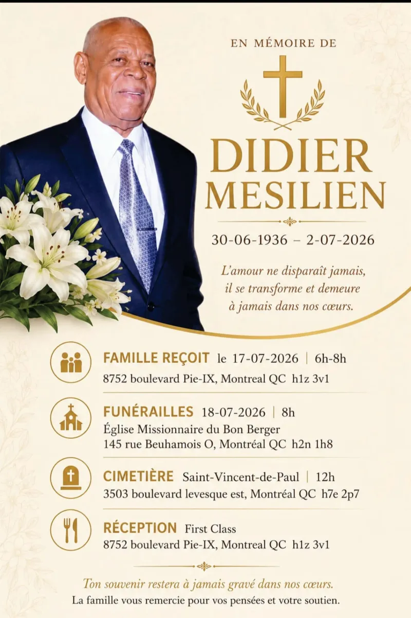 Souvenir de Didier Mesilien — Photo 1