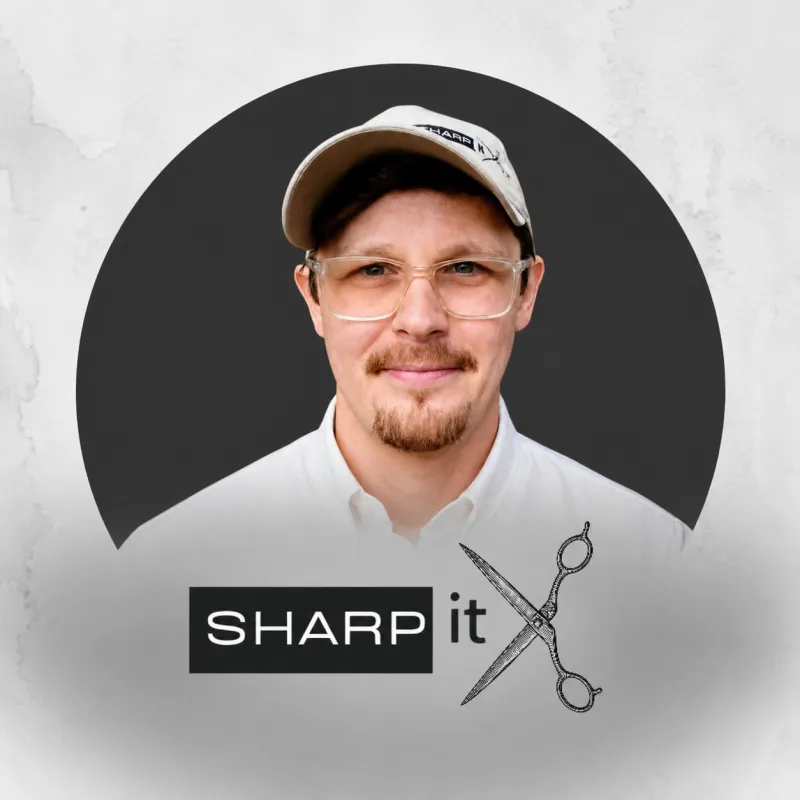 SHARP it owner and certified master sharpener